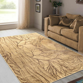 Emrys Shimmery Abstract Modern Area Rug Or Runner Rug