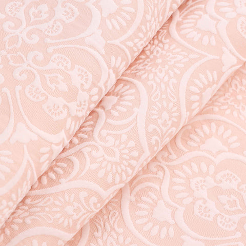 Enzy Medium Weight Floral Matelasse 3 Piece Bedspread Pillow Sham Set
