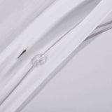 Fieldstone Cotton Two-Line Embroidered 3 Piece Duvet Cover Set