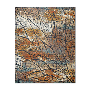 Fifi Modern Branches Indoor Area Rugs or Runner Rug