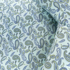 Flannel Brushed Cotton Floral Paisley Deep Pocket Bed Sheet Set