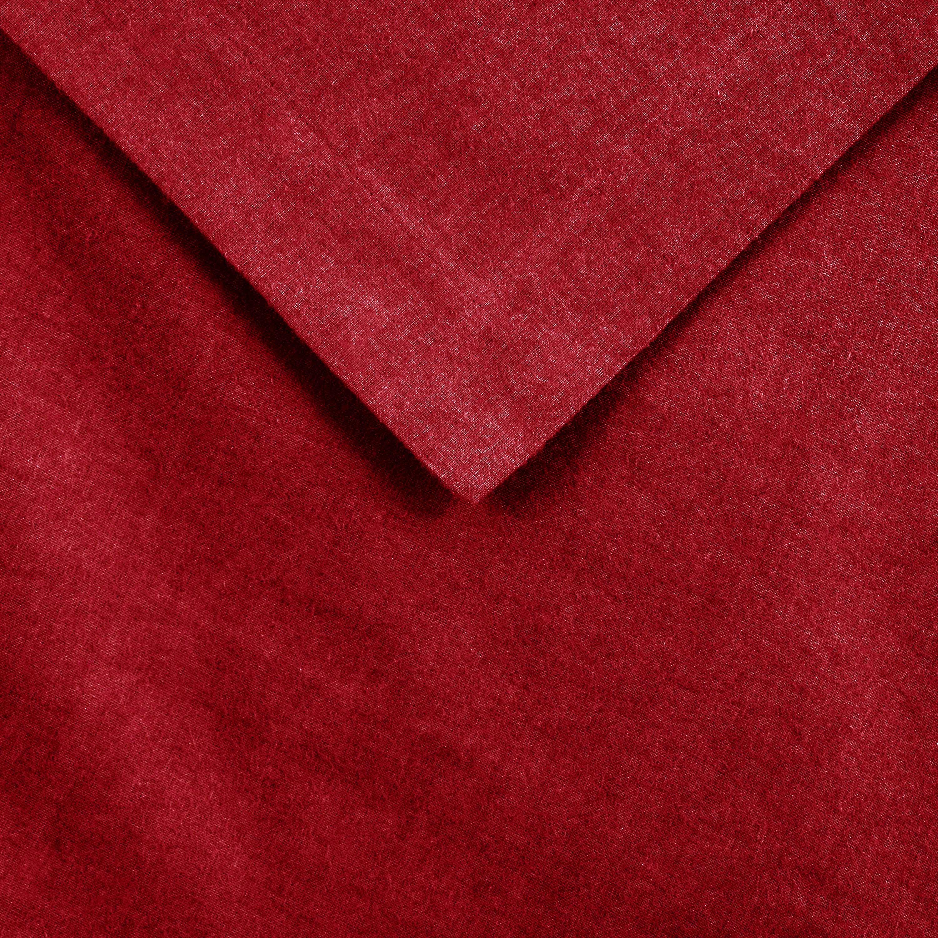 Flannel Cotton Modern Solid Fuzzy Duvet Cover Set With Pillow Shams