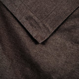 Flannel Cotton Modern Solid Fuzzy Duvet Cover Set With Pillow Shams
