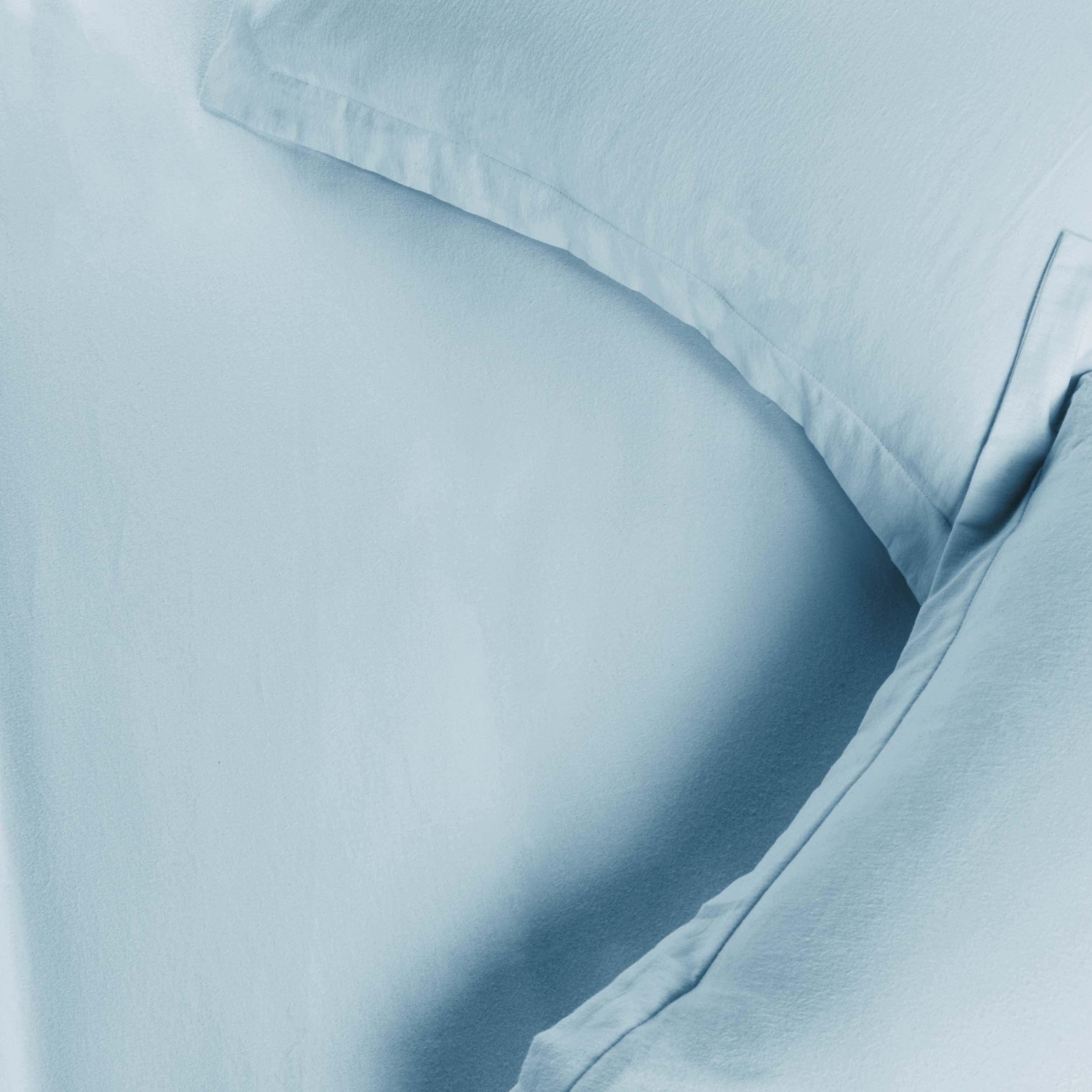 Flannel Cotton Modern Solid Fuzzy Duvet Cover Set With Pillow Shams
