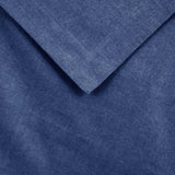 Flannel Cotton Modern Solid Fuzzy Duvet Cover Set With Pillow Shams