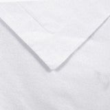 Flannel Cotton Modern Solid Fuzzy Duvet Cover Set With Pillow Shams