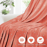 Fleece Plush Medium Weight Fluffy Soft Decorative Blanket Or Throw