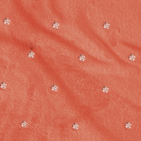 Fleece Plush Medium Weight Fluffy Soft Decorative Polka Dot Blanket