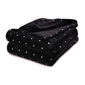 Fleece Plush Medium Weight Fluffy Soft Decorative Blanket Or Throw