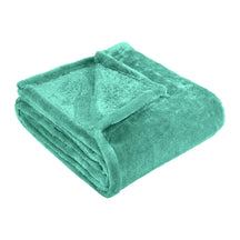 Fleece Plush Medium Weight Fluffy Soft Solid Decorative Blanket