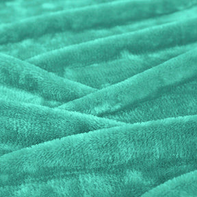 Fleece Plush Medium Weight Fluffy Soft Solid Decorative Blanket