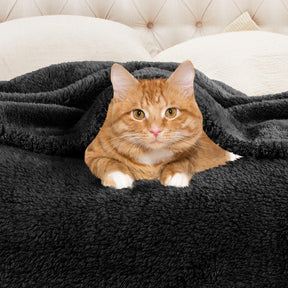 Fleece Plush Medium Weight Fluffy Soft Solid Decorative Blanket