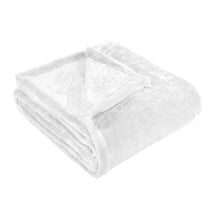 Fleece Plush Medium Weight Fluffy Soft Solid Decorative Blanket
