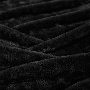 Fleece Plush Medium Weight Fluffy Soft Solid Decorative Blanket