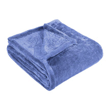 Fleece Plush Medium Weight Fluffy Soft Solid Decorative Blanket