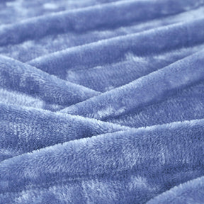 Fleece Plush Medium Weight Fluffy Soft Solid Decorative Blanket