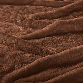Fleece Plush Medium Weight Fluffy Soft Solid Decorative Blanket