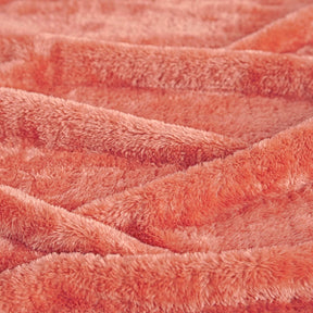 Fleece Plush Medium Weight Fluffy Soft Solid Decorative Blanket
