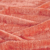 Fleece Plush Medium Weight Fluffy Soft Solid Decorative Blanket