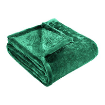 Fleece Plush Medium Weight Fluffy Soft Solid Decorative Blanket