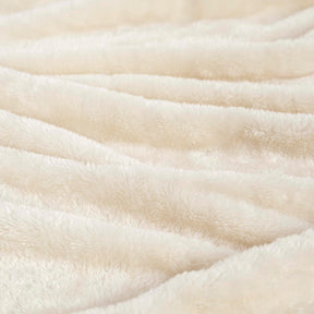 Fleece Plush Medium Weight Fluffy Soft Solid Decorative Blanket