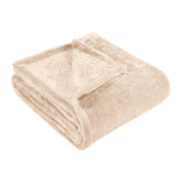 Fleece Plush Medium Weight Fluffy Soft Solid Decorative Blanket