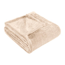 Fleece Plush Medium Weight Fluffy Soft Solid Decorative Blanket