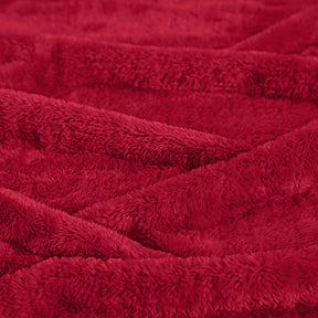 Fleece Plush Medium Weight Fluffy Soft Solid Decorative Blanket