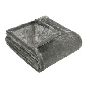 Fleece Plush Medium Weight Fluffy Soft Solid Decorative Blanket