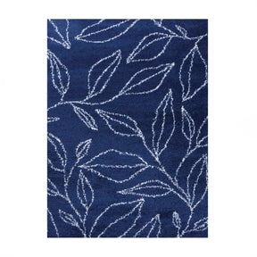 Flora Botanical  Plush Shag Rugs Transitional Floral Indoor Area Rug
