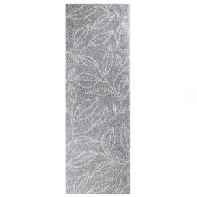 Flora Botanical  Plush Shag Rugs Transitional Floral Indoor Area Rug