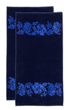 Floral Oversized Cotton 2 Piece Beach Towel Set