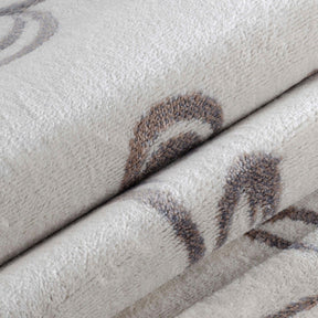 Floral Vines Scrolling Indoor Large Area Rugs or Runner Rug