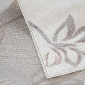Floral Vines Scrolling Indoor Large Area Rugs or Runner Rug