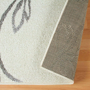 Floral Vines Scrolling Indoor Large Area Rugs or Runner Rug