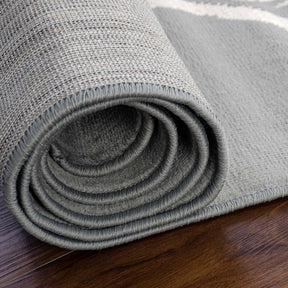 Floral Vines Scrolling Indoor Large Area Rugs or Runner Rug