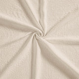 Florin Cotton Matelasse Weave Jacquard Scroll Medallion Bedspread Set