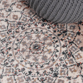 Galilee Vintage Bohemian Floral Mandala Indoor Area Rug Or Runner Rug