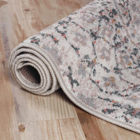 Galilee Vintage Bohemian Floral Mandala Indoor Area Rug Or Runner Rug