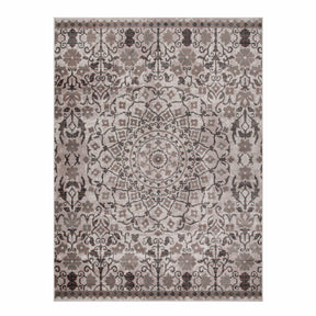 Galilee Vintage Bohemian Floral Mandala Indoor Area Rug Or Runner Rug
