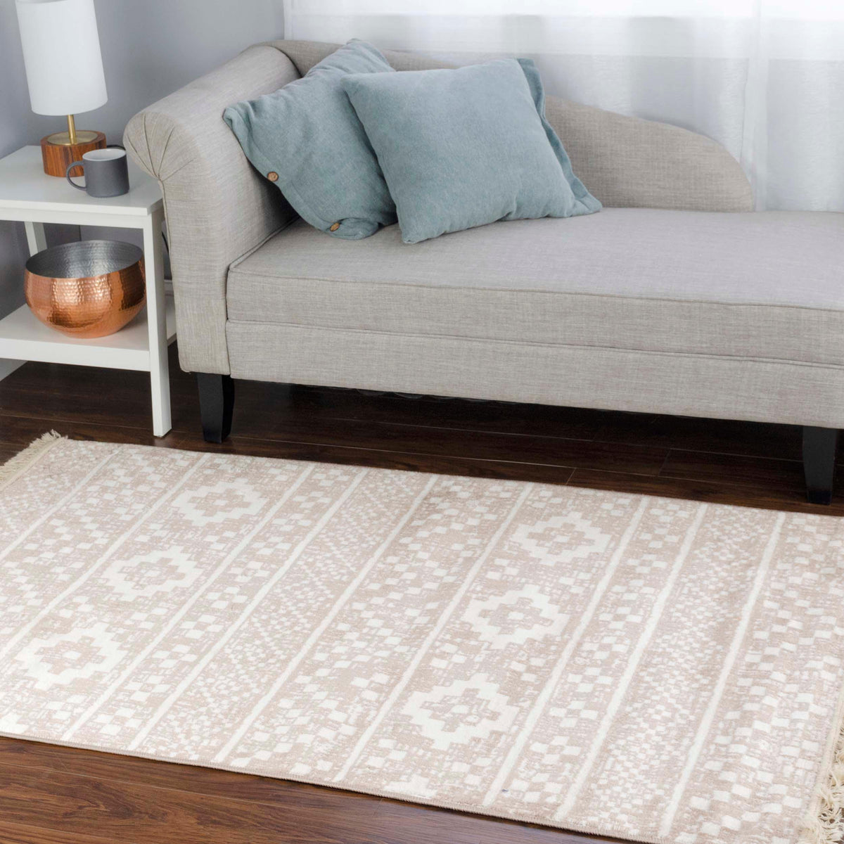 Genaine Geometric Diamond Indoor Large Area Rugs or Runner Rug