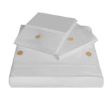 100% Organic Cotton Crisp Percale Duvet Cover Set