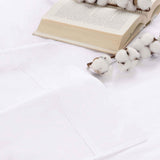 Gina Organic Cotton 300 Thread Count Percale Flat Bed Sheet