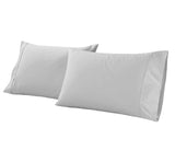 Gina Organic Cotton 300 Thread Count Percale Pillowcases, Set of 2