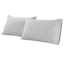 Gina Organic Cotton 300 Thread Count Percale Pillowcases, Set of 2