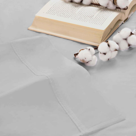 Gina Organic Cotton 300 Thread Count Percale Pillowcases, Set of 2
