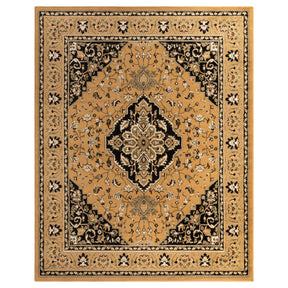 Glendale Traditional Floral Medallion Indoor Area Rug or Runner Rug