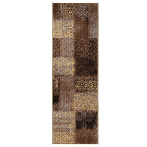 Hadley Geometric Patchwork Indoor Large Area Rugs or Runner Rug