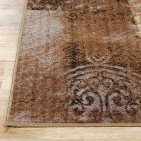 Hadley Geometric Patchwork Indoor Large Area Rugs or Runner Rug