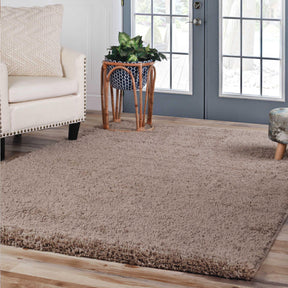 Hand Tufted Solid Plush Shag Rugs Indoor Area Rug Or Runner